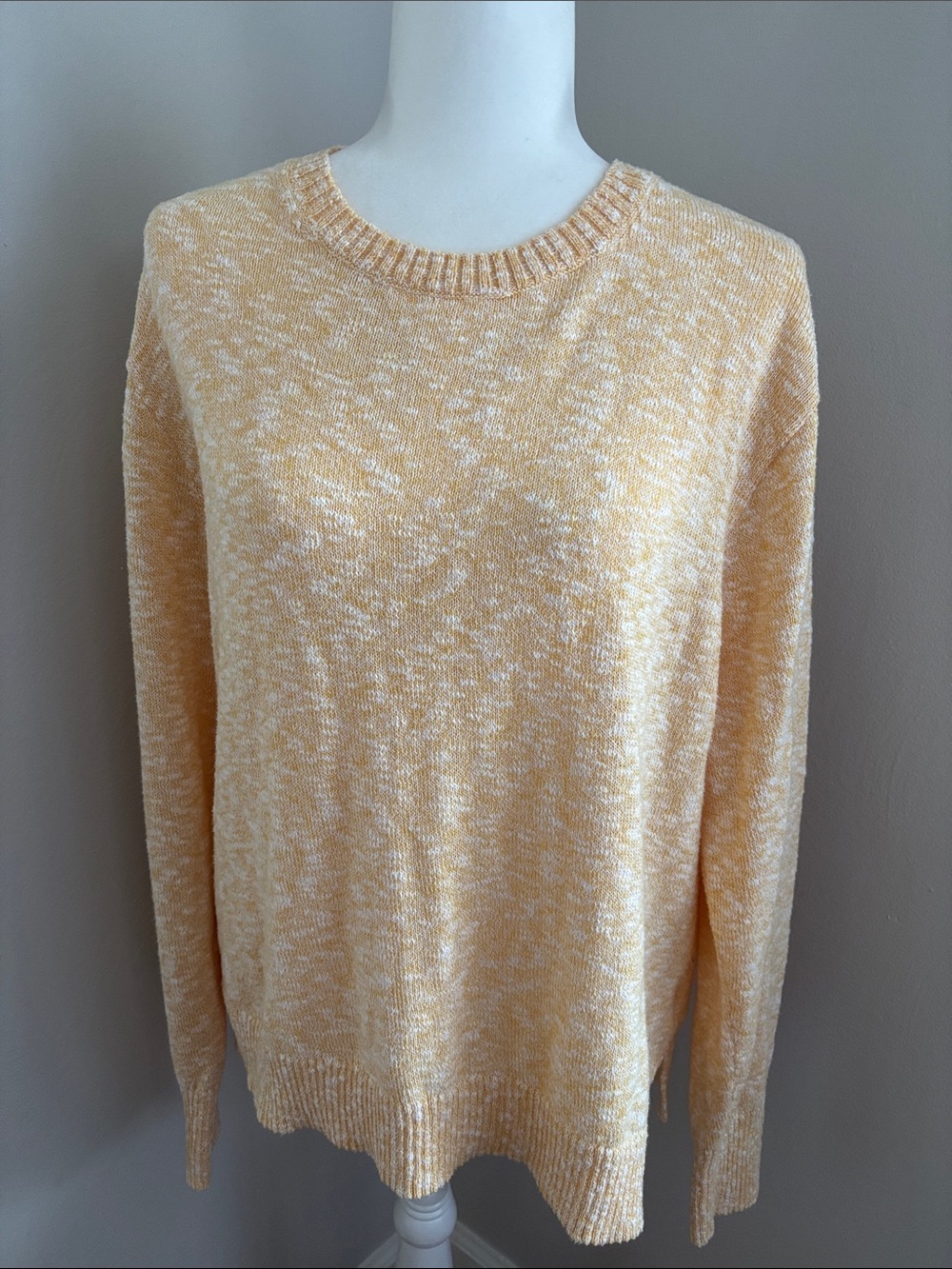 J. Crew Factory Butter Yellow Beach Sweater
